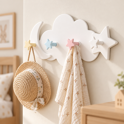 Crochets adhésifs nuage Kawaii – vue 2