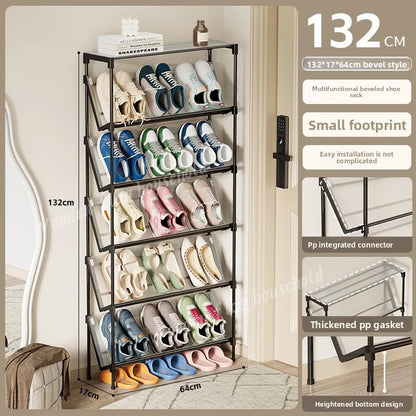Étagère à chaussures inclinée multicouche – 60 ou 84 cm
